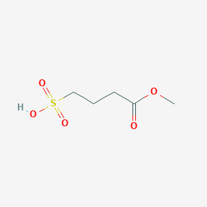 molecular formula C5H10O5S B13267756 Methyl4-sulfobutanoate 