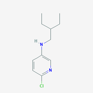 6-Chloro-N-(2-ethylbutyl)pyridin-3-amine