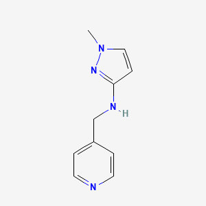 1-Methyl-N-(pyridin-4-ylmethyl)-1H-pyrazol-3-amine