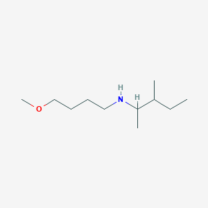 (4-Methoxybutyl)(3-methylpentan-2-yl)amine