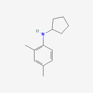 N-cyclopentyl-2,4-dimethylaniline