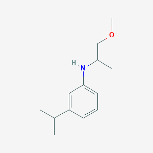 N-(1-Methoxypropan-2-yl)-3-(propan-2-yl)aniline