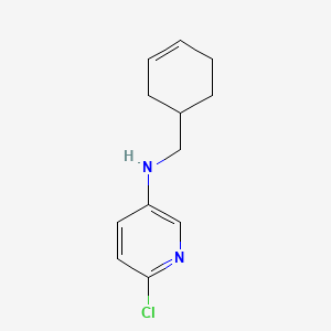 6-Chloro-N-(cyclohex-3-en-1-ylmethyl)pyridin-3-amine