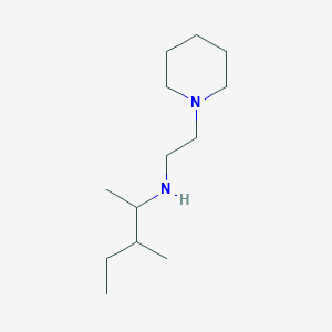 (3-Methylpentan-2-yl)[2-(piperidin-1-yl)ethyl]amine