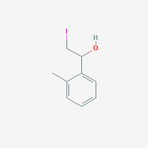 2-Iodo-1-(2-methylphenyl)ethan-1-ol