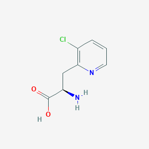 (2R)-2-Amino-3-(3-chloropyridin-2-YL)propanoic acid