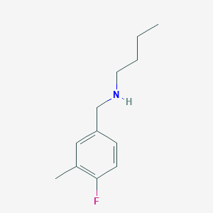 Butyl[(4-fluoro-3-methylphenyl)methyl]amine