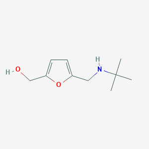 {5-[(Tert-butylamino)methyl]furan-2-yl}methanol