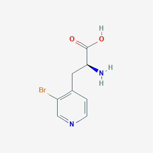 (2S)-2-Amino-3-(3-bromopyridin-4-YL)propanoic acid