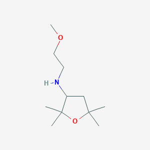 N-(2-Methoxyethyl)-2,2,5,5-tetramethyloxolan-3-amine