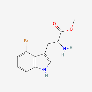 Methyl 2-amino-3-(4-bromo-1H-indol-3-yl)propanoate