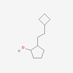 2-(2-Cyclobutylethyl)cyclopentan-1-ol