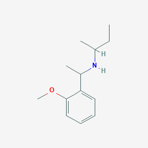 (Butan-2-yl)[1-(2-methoxyphenyl)ethyl]amine