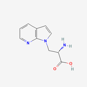 (2S)-2-amino-3-{1H-pyrrolo[2,3-b]pyridin-1-yl}propanoic acid