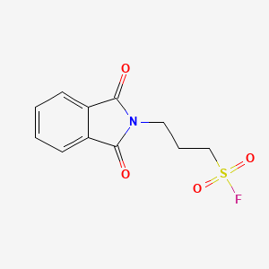 3-(1,3-Dioxo-2,3-dihydro-1H-isoindol-2-yl)propane-1-sulfonyl fluoride