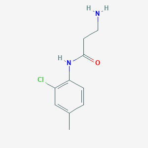 3-amino-N-(2-chloro-4-methylphenyl)propanamide