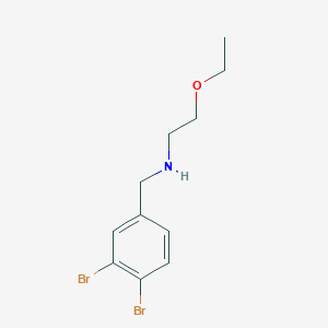 [(3,4-Dibromophenyl)methyl](2-ethoxyethyl)amine