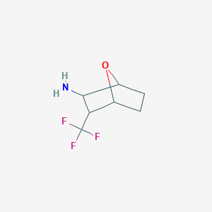 3-(Trifluoromethyl)-7-oxabicyclo[2.2.1]heptan-2-amine