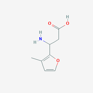 3-Amino-3-(3-methylfuran-2-yl)propanoic acid