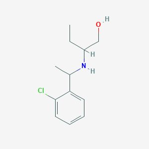 2-{[1-(2-Chlorophenyl)ethyl]amino}butan-1-ol