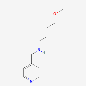 (4-Methoxybutyl)(pyridin-4-ylmethyl)amine