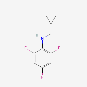 N-(cyclopropylmethyl)-2,4,6-trifluoroaniline