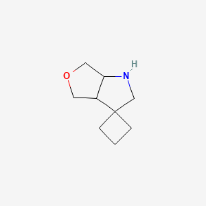 Hexahydrospiro[cyclobutane-1,3'-furo[3,4-b]pyrrole]