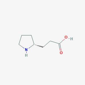 3-[(2R)-Pyrrolidin-2-yl]propanoic acid