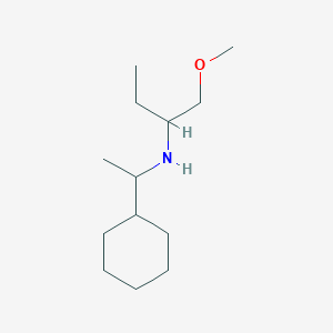 (1-Cyclohexylethyl)(1-methoxybutan-2-yl)amine