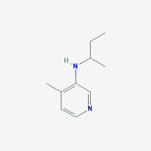 N-(butan-2-yl)-4-methylpyridin-3-amine