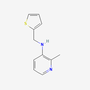 2-methyl-N-(thiophen-2-ylmethyl)pyridin-3-amine