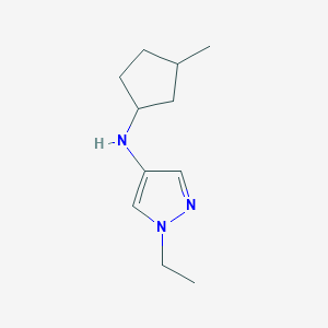 1-ethyl-N-(3-methylcyclopentyl)-1H-pyrazol-4-amine