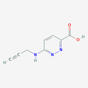 6-(Prop-2-yn-1-ylamino)pyridazine-3-carboxylic acid