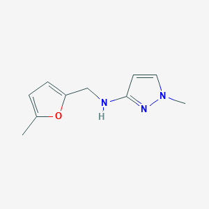 1-methyl-N-[(5-methylfuran-2-yl)methyl]-1H-pyrazol-3-amine