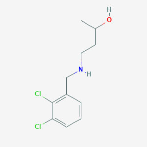 4-{[(2,3-Dichlorophenyl)methyl]amino}butan-2-ol