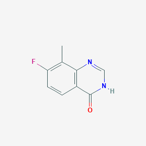 7-Fluoro-8-methyl-3,4-dihydroquinazolin-4-one