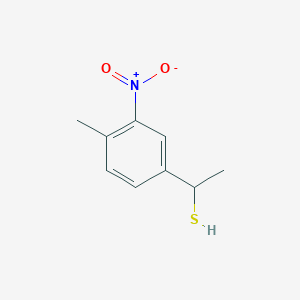 1-(4-Methyl-3-nitrophenyl)ethane-1-thiol