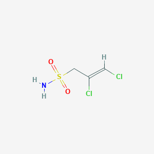 2,3-Dichloroprop-2-ene-1-sulfonamide