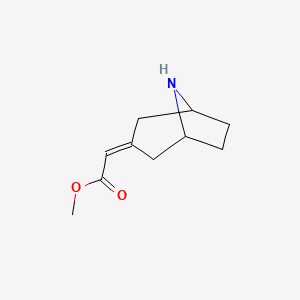 Methyl 2-{8-azabicyclo[3.2.1]octan-3-ylidene}acetate