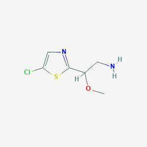 2-(5-Chloro-1,3-thiazol-2-yl)-2-methoxyethan-1-amine