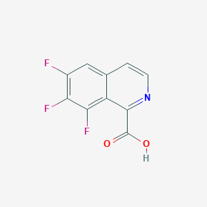 6,7,8-Trifluoroisoquinoline-1-carboxylic acid