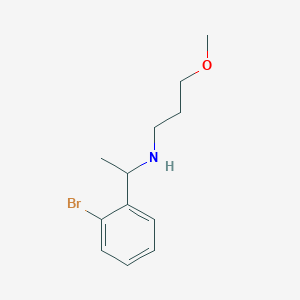 [1-(2-Bromophenyl)ethyl](3-methoxypropyl)amine