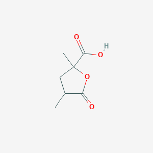 2,4-Dimethyl-5-oxooxolane-2-carboxylic acid