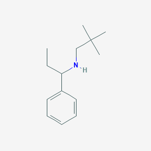 (2,2-Dimethylpropyl)(1-phenylpropyl)amine