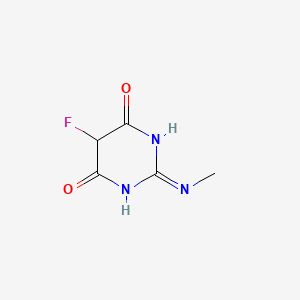 5-Fluoro-2-(methylamino)-1,4,5,6-tetrahydropyrimidine-4,6-dione