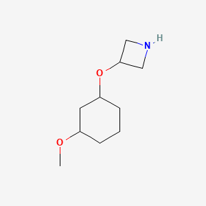 3-[(3-Methoxycyclohexyl)oxy]azetidine