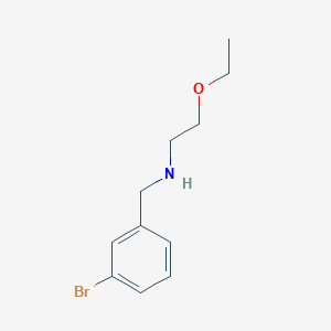 [(3-Bromophenyl)methyl](2-ethoxyethyl)amine