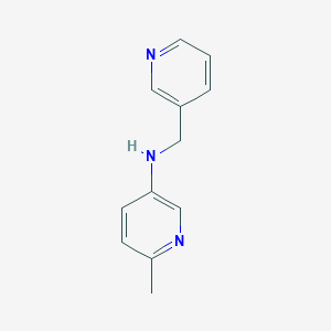 6-Methyl-N-(pyridin-3-ylmethyl)pyridin-3-amine