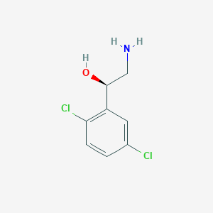 (1R)-2-amino-1-(2,5-dichlorophenyl)ethan-1-ol