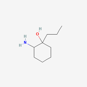 2-Amino-1-propylcyclohexan-1-ol